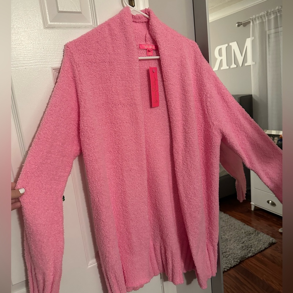 Lily Pulitzer Pink Cardigan